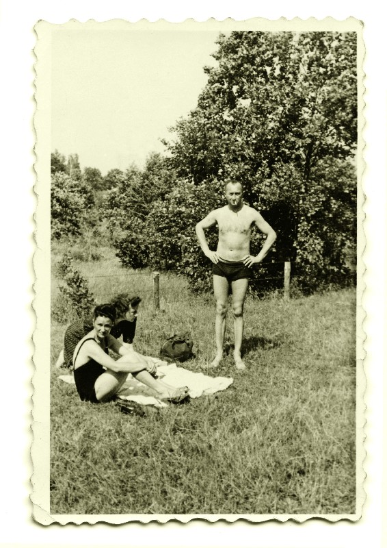 Zofia and Stefan Korboński at summer leisure, late 1930s